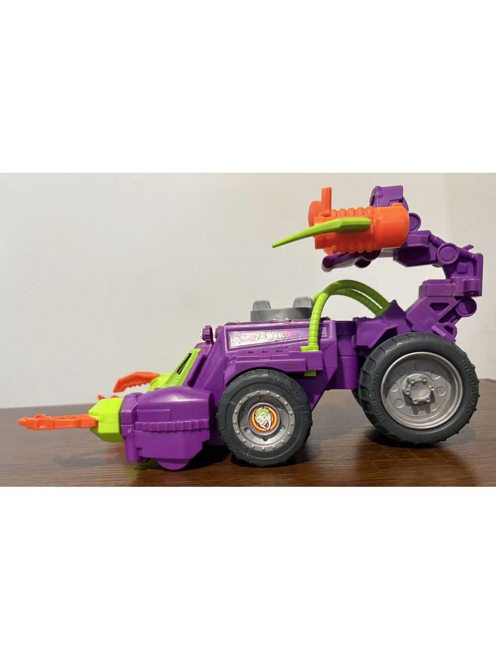 2014 Mattel DC Comics Imaginext Joker Mobile Toy Car Vehicle CDN89 DWV56